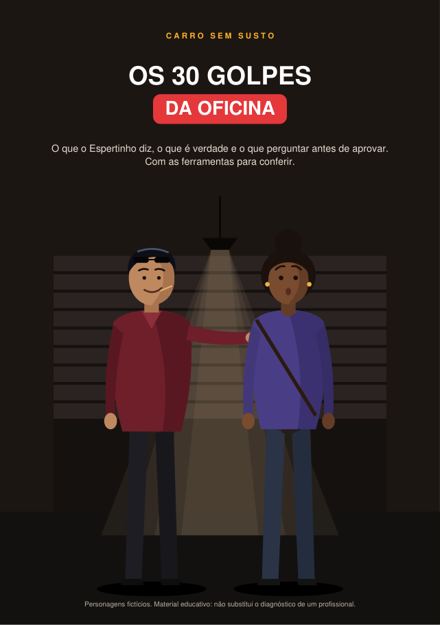 Capa de Os 30 golpes da oficina